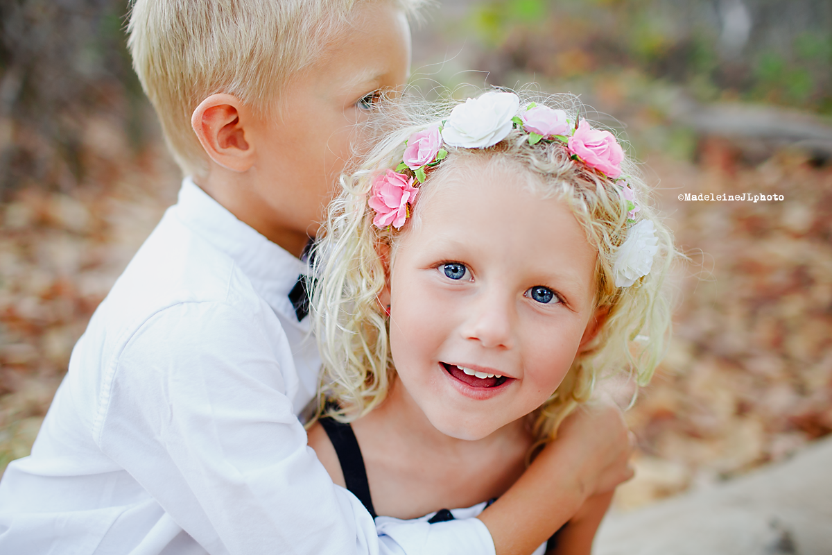 Orange County Lake Forest family session. OC family photographer. Colorful happy family. Brother and sister